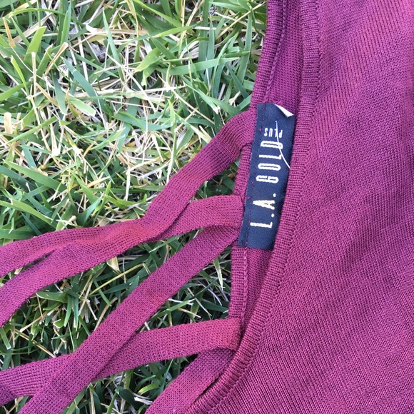 NWT LA Bold plus 2xl sexy red dress top PRICE DROP - Picture 5 of 7